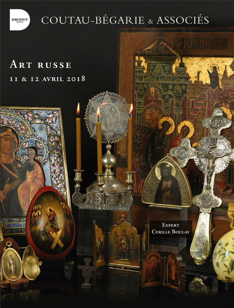 Catalogue. Paris. Coutau-Bégarie. Vente art russe. 2018-04-11